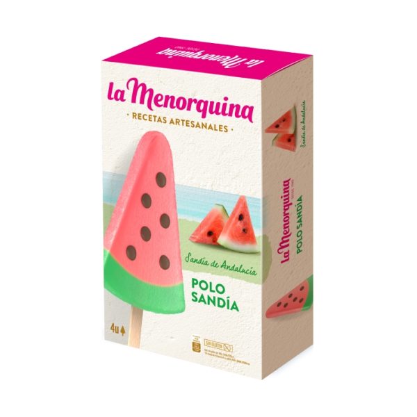 Watermelon popsicle ice cream