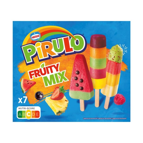 Pirulo fruity mix ice cream