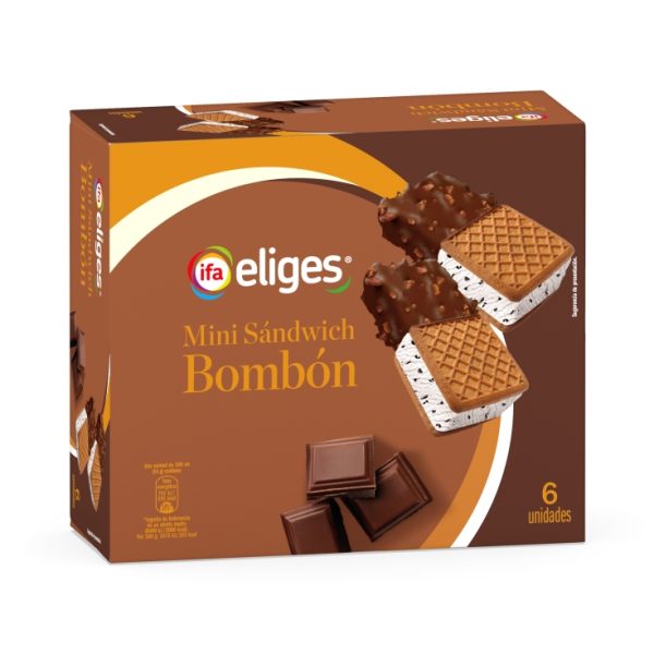 Ice cream sandwich mini bonbon