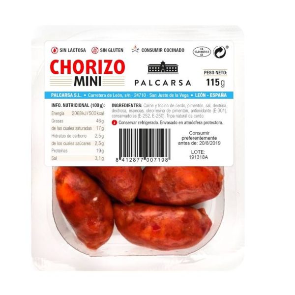 Chorizo mini skewer
