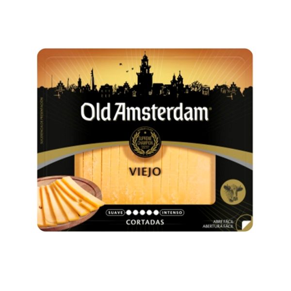 Old wedge cut gouda cheese