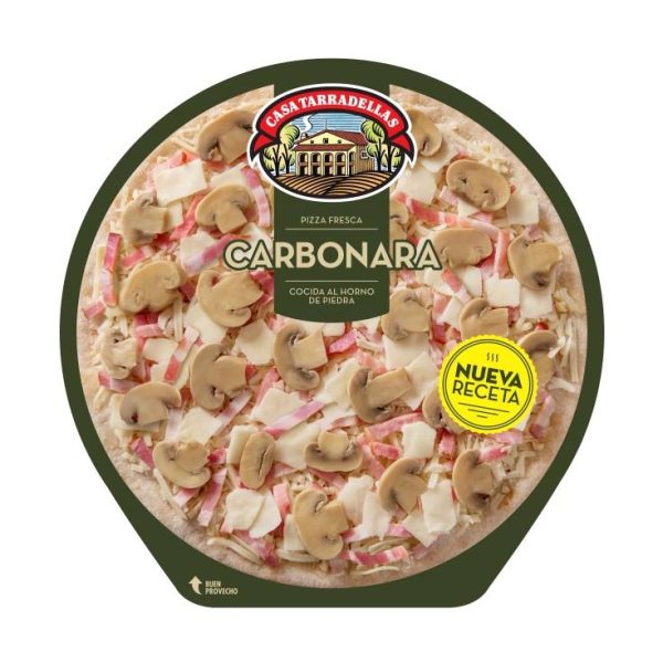 Carbonara pizza