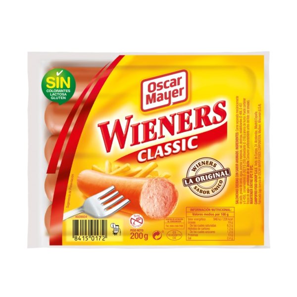 Wieners wieners clasicc sausages