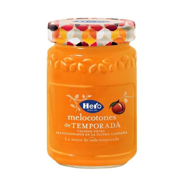 Seasonal peaches jam