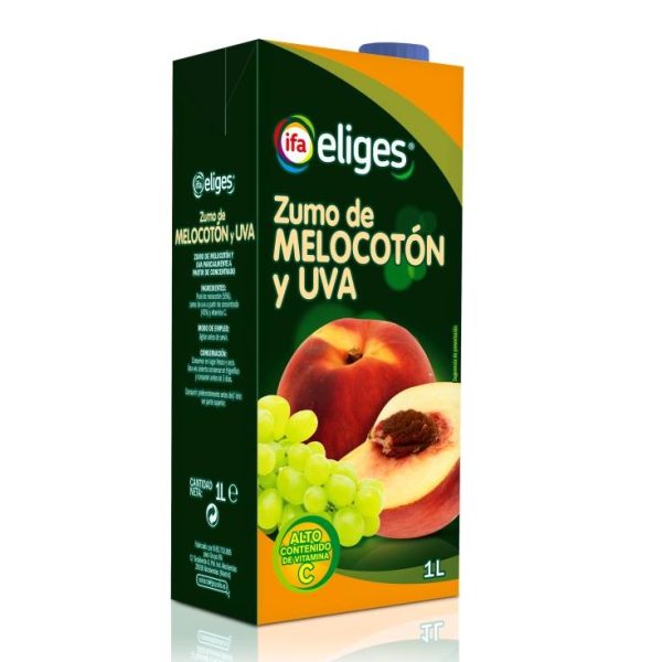 Peach grape juice