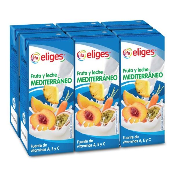 Fruit + Mediterranean milk