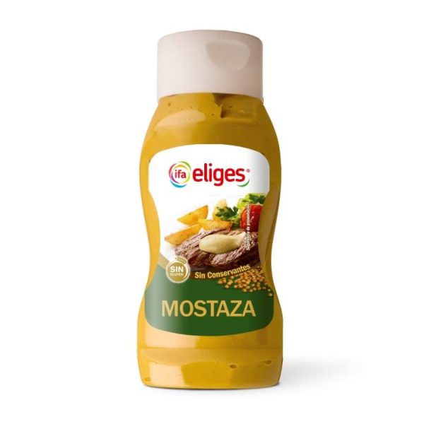 Mustard face down