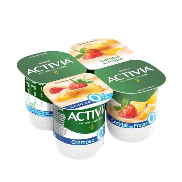 0% fruit cocktail creamy yogurt