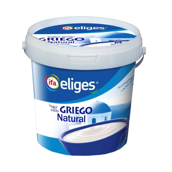 Natural Greek yogurt tub