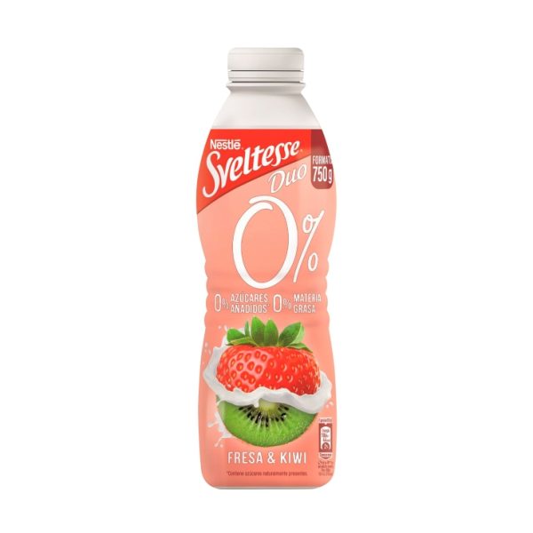 Strawberry/kiwi 0% liquid yogurt
