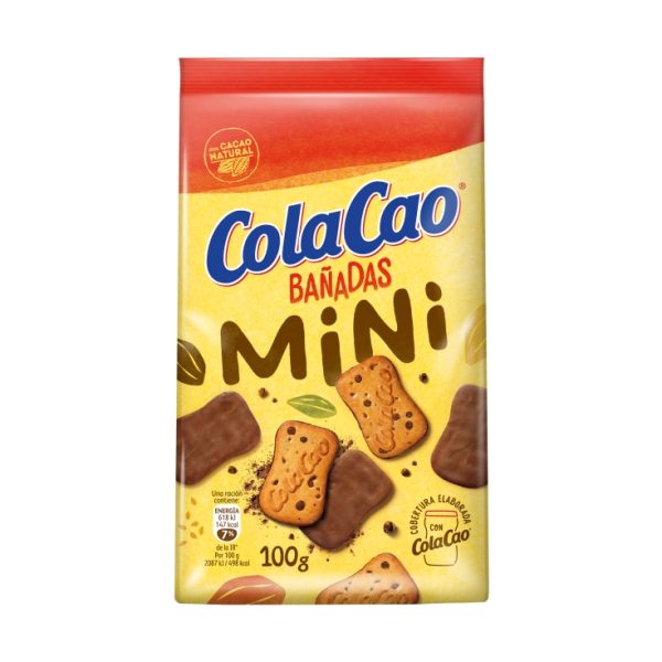 Dip-dipped mini cookies