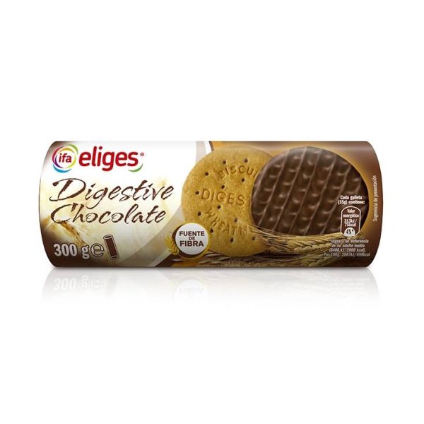 Chocolate digestive cookies
