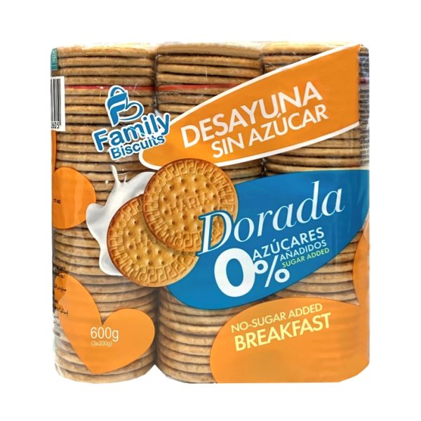 Golden cookie 0% sugar 200g