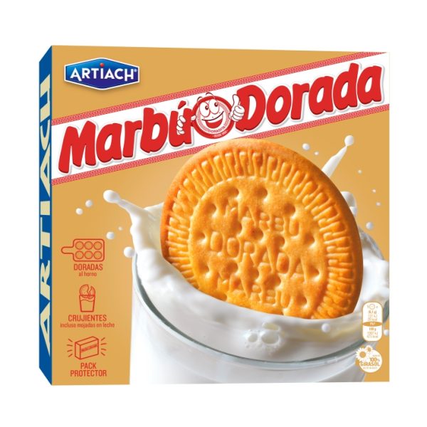 Golden marbu cookie