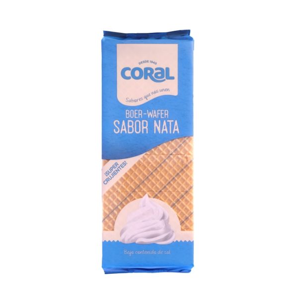 Cream-flavored wafers