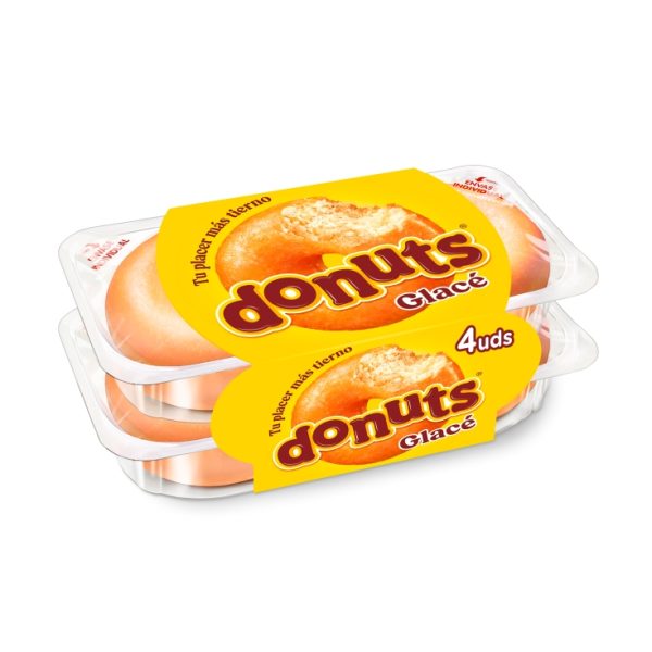 Glazed donuts 4pcs
