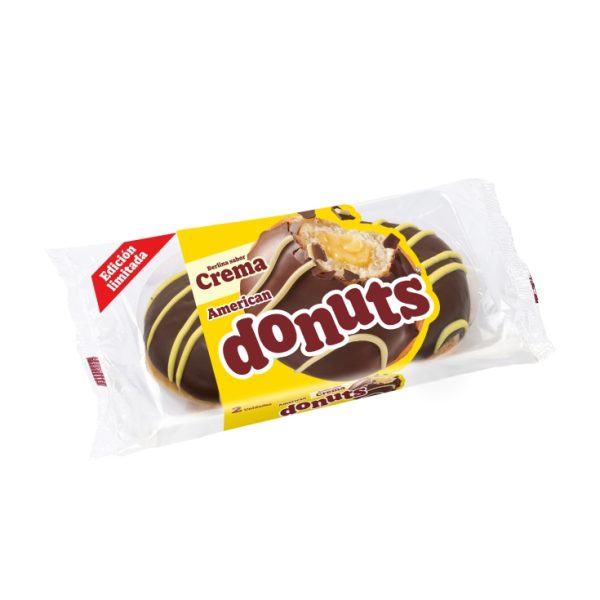 American cream donuts 2pcs