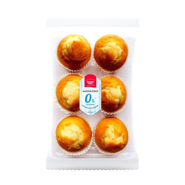 Round muffins 0% sugars
