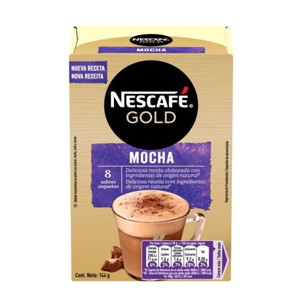 Mocha soluble coffee