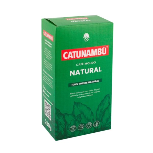 Natural ground coffee