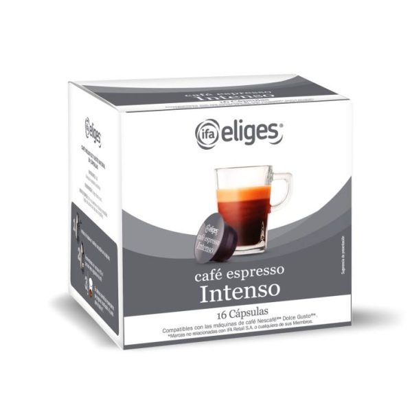 Intense espresso coffee
