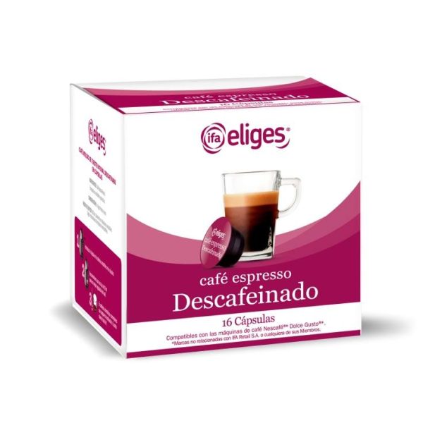 Decaffeinated espresso coffee