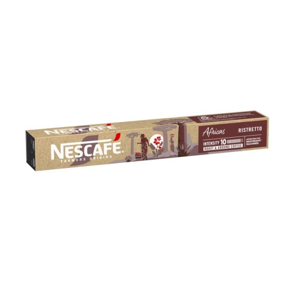African ristretto coffee capsules