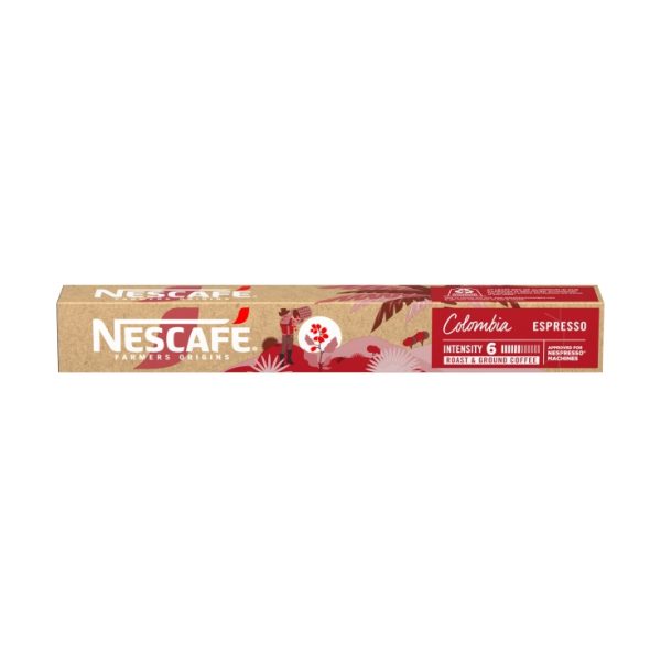 Colombian espresso coffee capsules