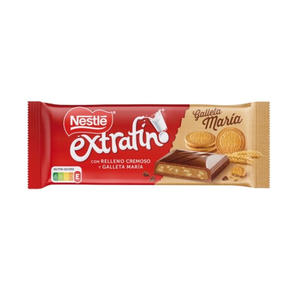 Extra fine chocolate filled with maritime cookie