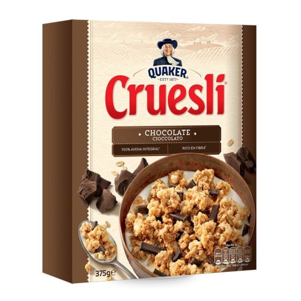 Cruesli cereals with chocolate
