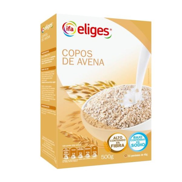 Oat flakes cereals