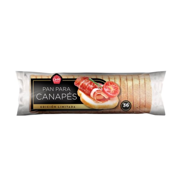 Bread canapés slices 36 pcs.