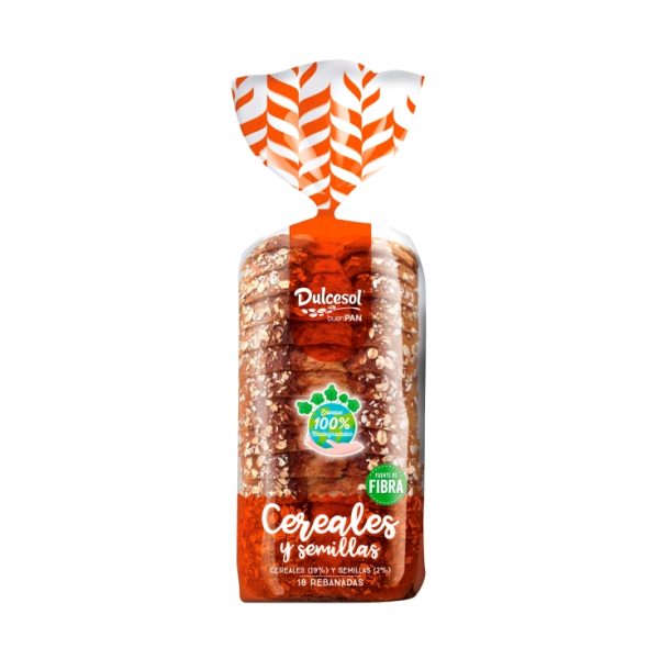 Sliced bread 15 cereals and seeds