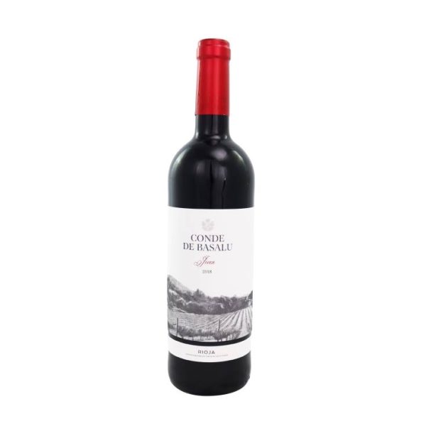 Young red rioja d.o. wine