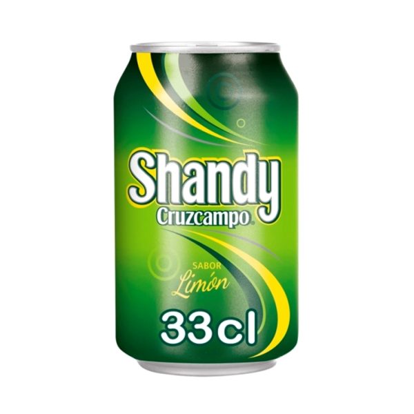Beer shandy lemon can