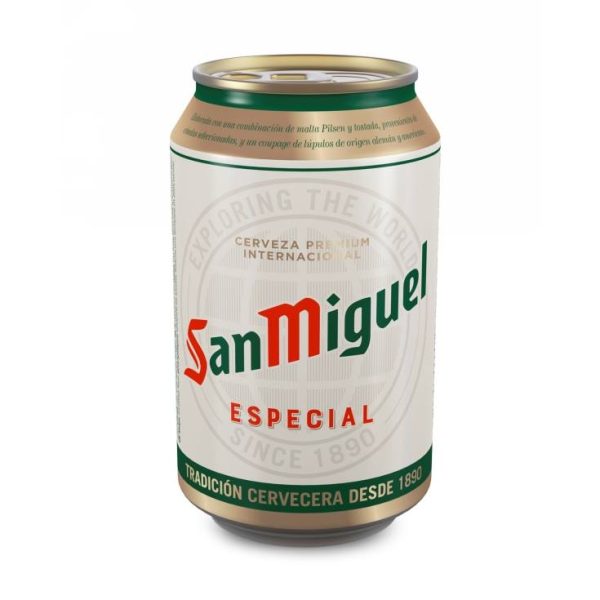 San Miguel can