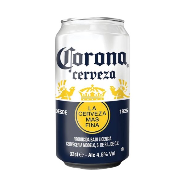 Corona beer can