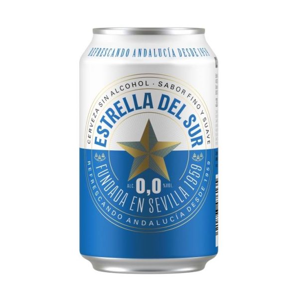 Non-alcoholic beer 0'0 can
