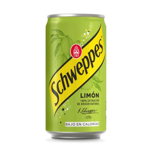 Canned lemon soda