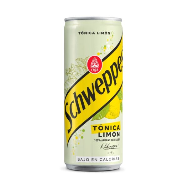 Tonic lemon can