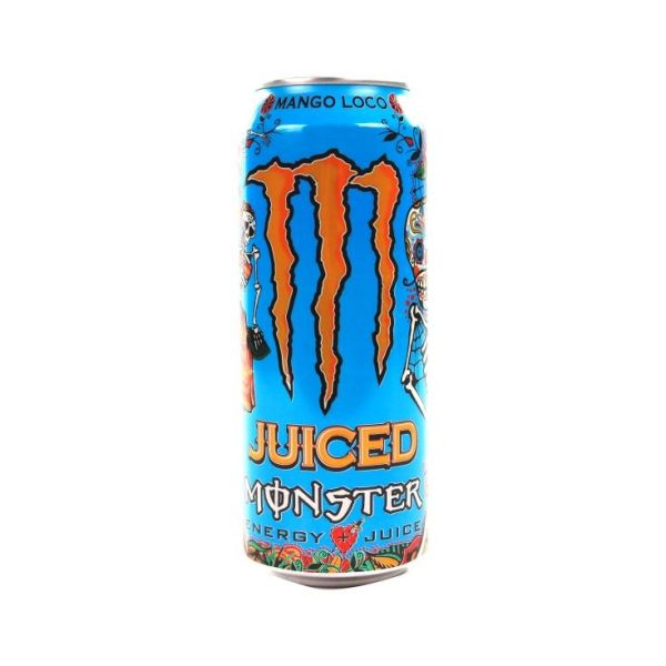 Energy drink mango loco can