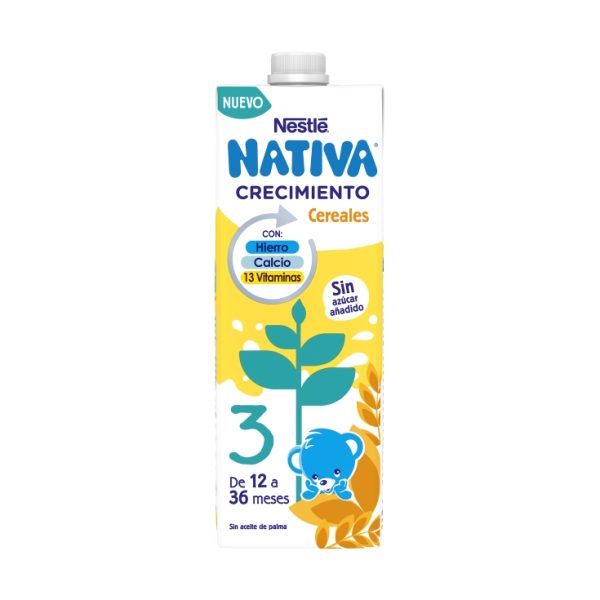 Native growth milk 3 cereals
