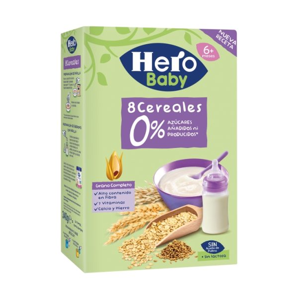 Papilla 8 cereals 0% added sugars