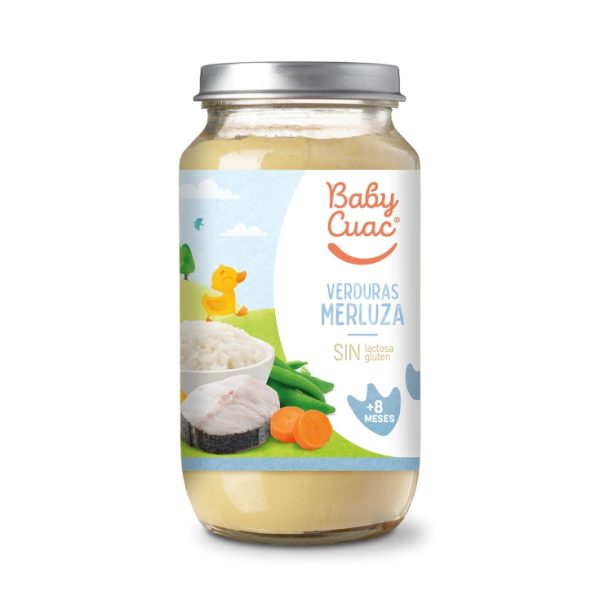 Vegetable jar w/hake + 8 months