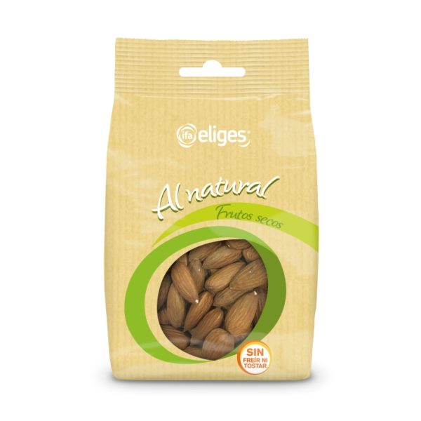 Natural almonds with skin