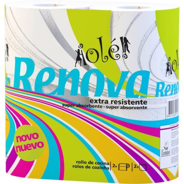 Extra resistant kitchen roll