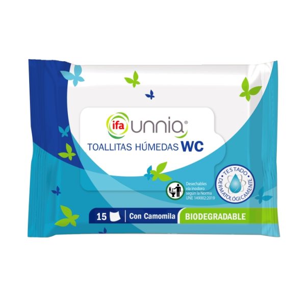 Biodegradable wet toilet paper