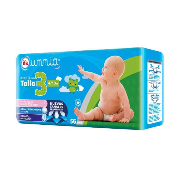 Unisex diaper t-3 4-10kg