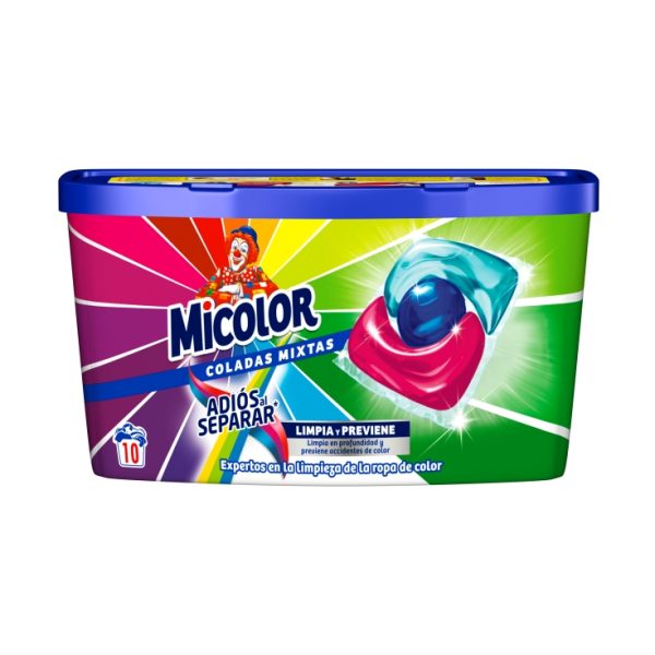 Detergent capsule bye-bye to separating