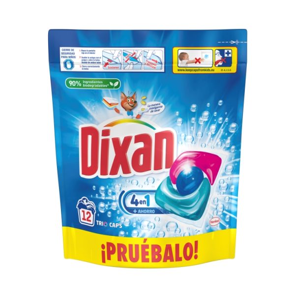 Detergent trio capsules 4 in 1